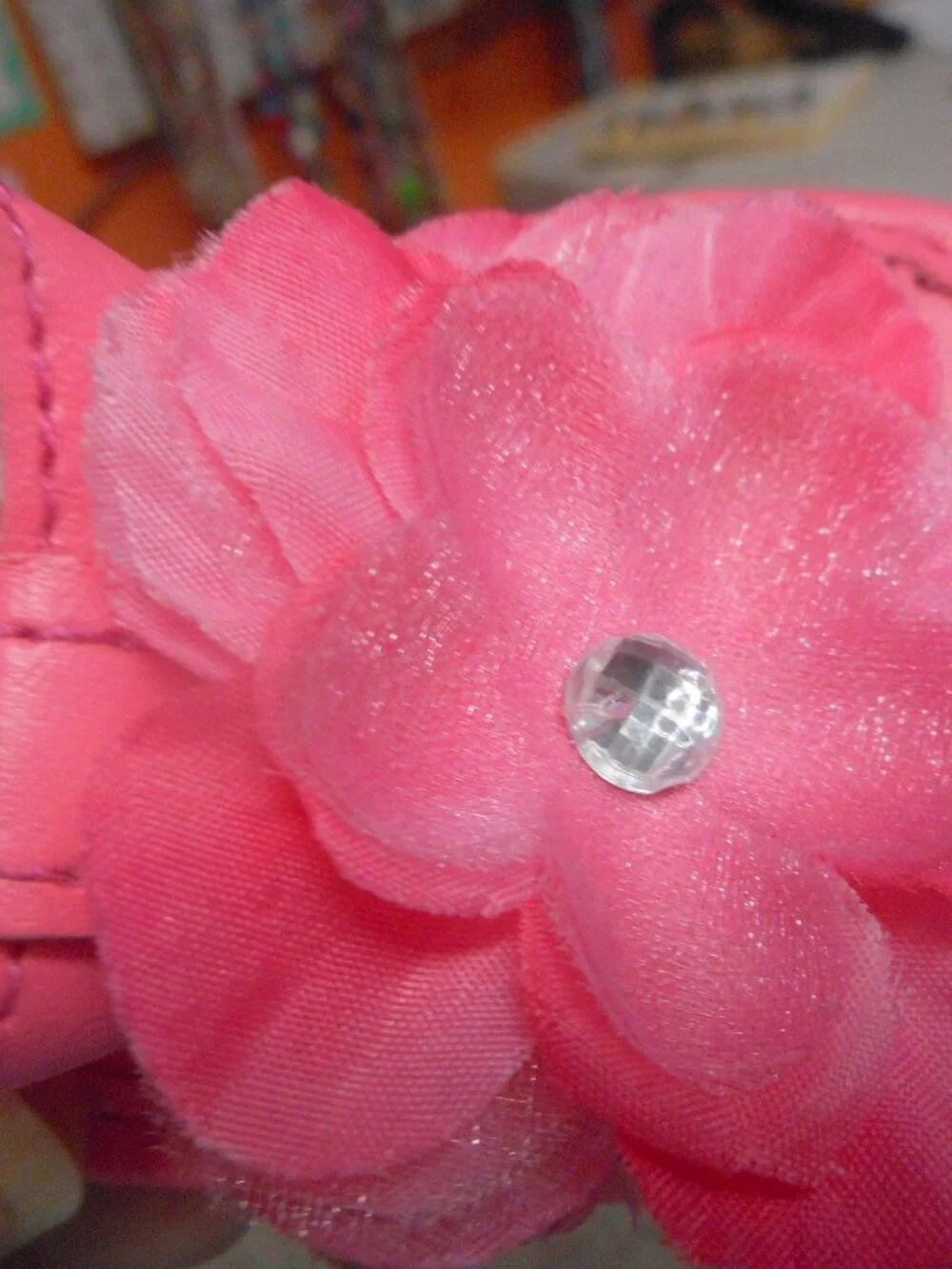 KOALA BABY - KIDS, little girl’s, big flower on front, color- ROSE/PINK, SIZE 2